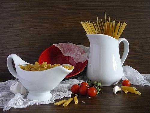 Натюрморты с макаронными изделиями. Картинки с макаронами 1