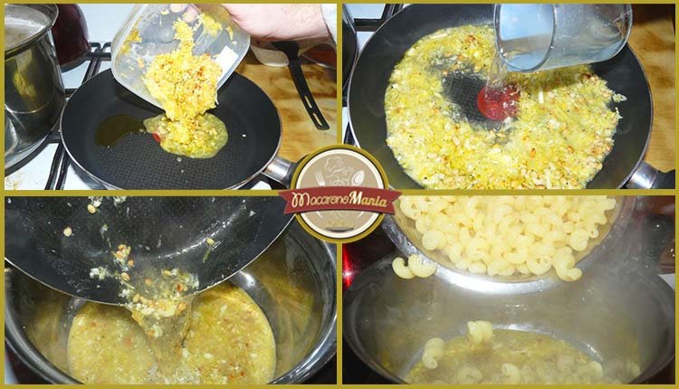 Лимонная паста с сыром. Приготовление. Шаг 5