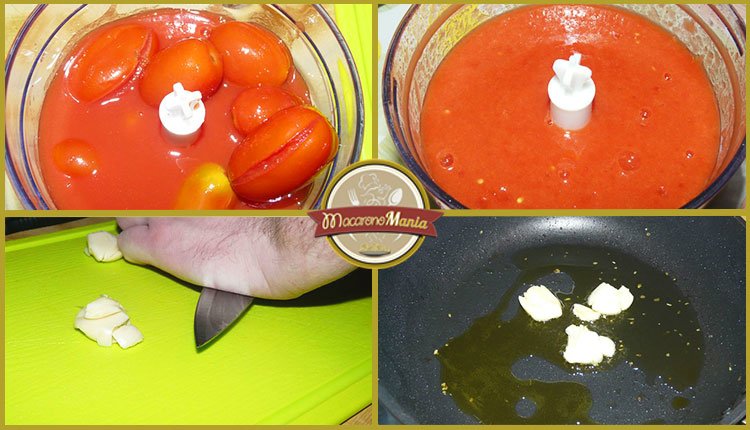 Паста алла норма с баклажанами. Приготовление. Шаг 4