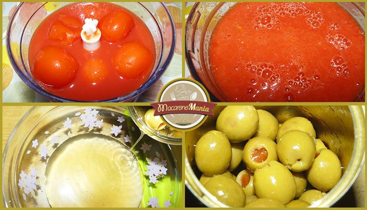 Макароны с колбасой (салями), сыром и оливками. Пошаговый рецепт. Шаг 1