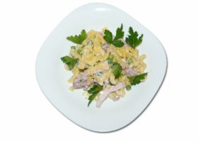 Паста с грудинкой алла медичи Паста с грудинкой алла медичи. Пошаговый рецепт с фото