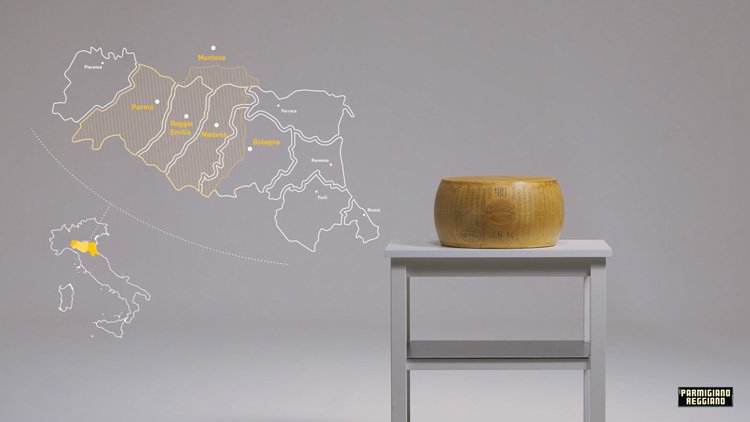 Где производят настоящий пармезан