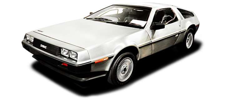 De Lorean DMC 12 png